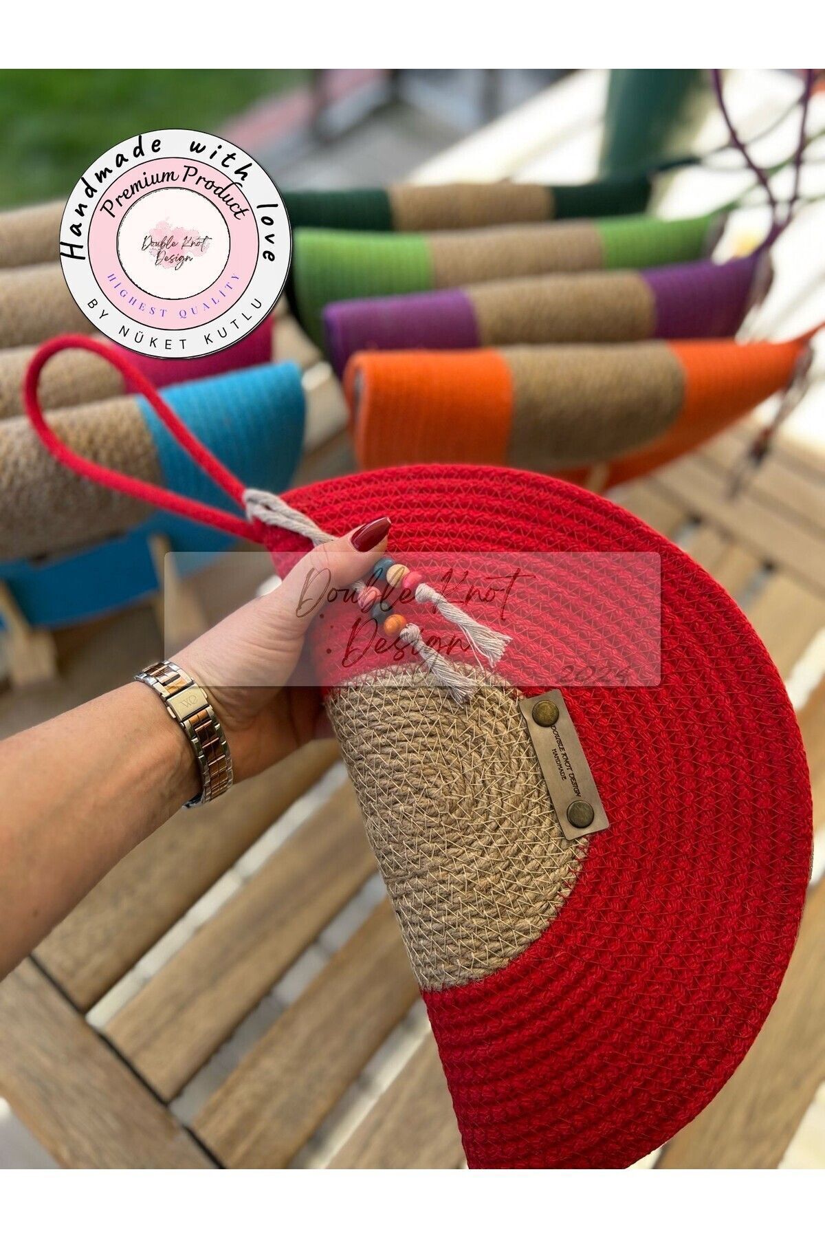 Bella Kırmızı D Clutch Portföy Çanta