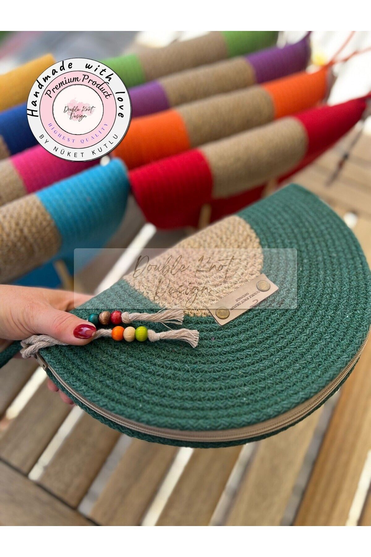Bella Haki D Clutch Portföy Çanta