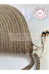 Bronz D Clutch Portföy Çanta
