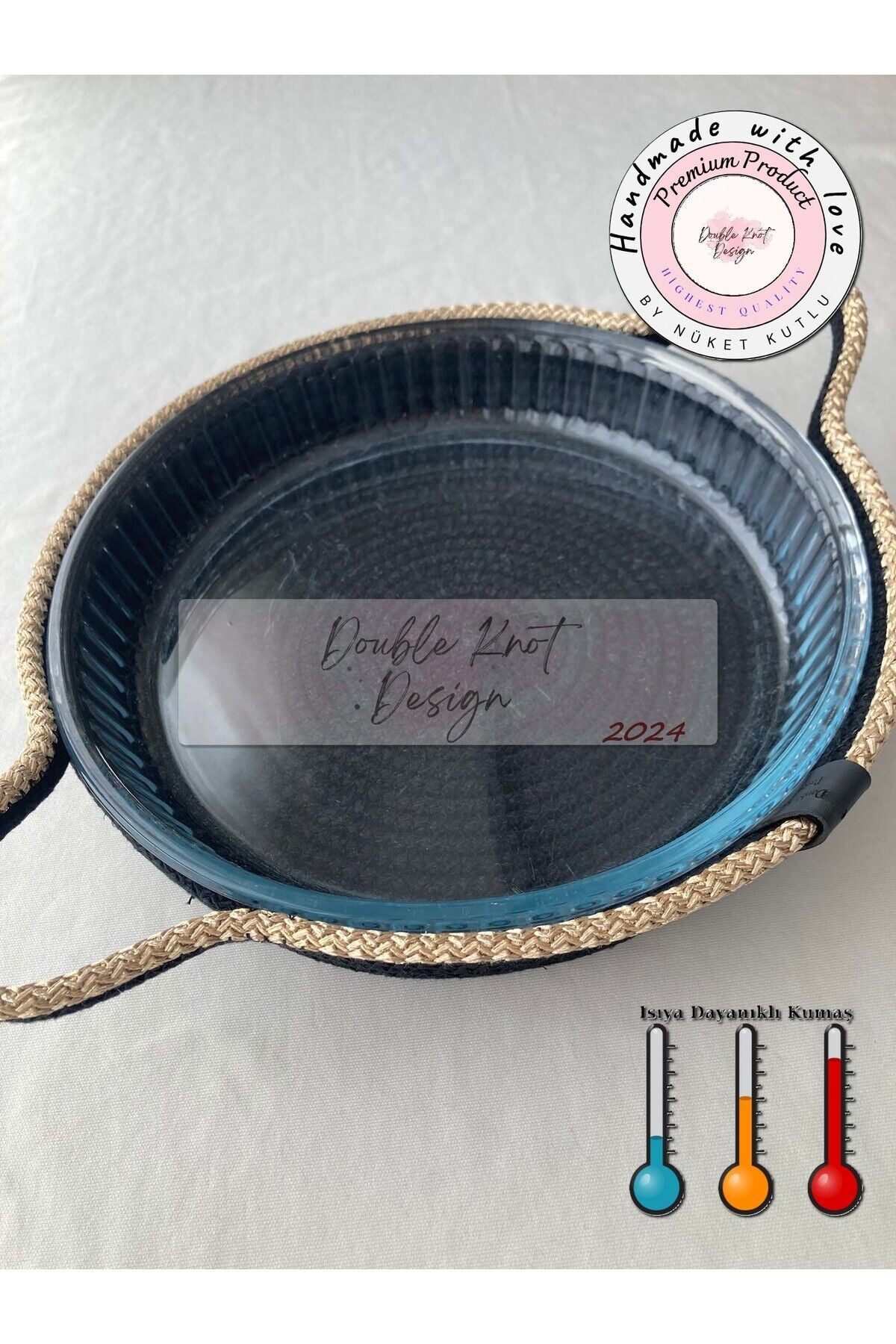 Yuvarlak 26 cm Nihale Sepet, Güveç Kabı, Borcam Kabı