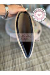 Bej Çok renkli D Clutch Portföy Çanta