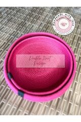 Bowl Sepet. 2li Pembe - Düzenleyici