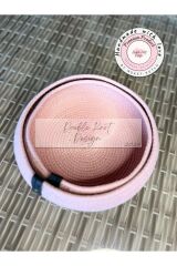 Bowl Sepet. 2li Açık Pembe - Düzenleyici