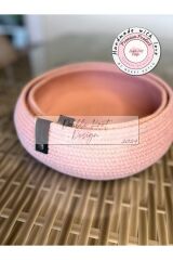 Bowl Sepet. 2li Açık Pembe - Düzenleyici