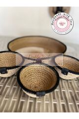 Jüt Tepsi Çerezlik 4lü Set